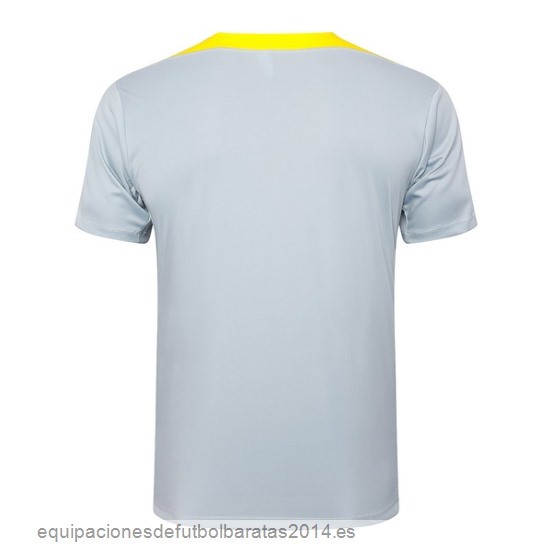 Nuevo Entrenamiento Liverpool 24/25 Gris Amarillo Baratas